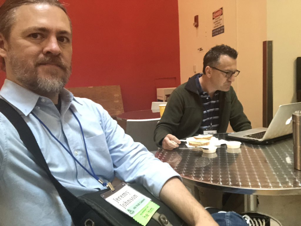 Mark and Jeremy at NarraScope2019