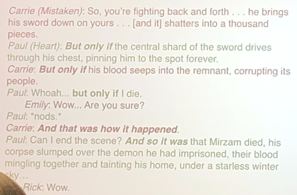 And so it was that Mirzam died, his corpse slumped over the demon he had imprisoned, their blood mingling together and tainting his home, under a starless winter sky...